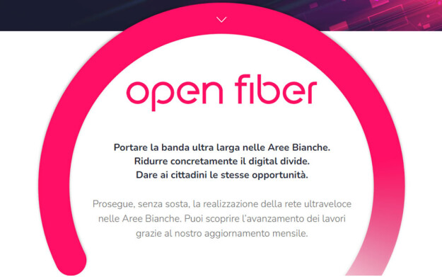 lavori open fiber sulla fibra ftth